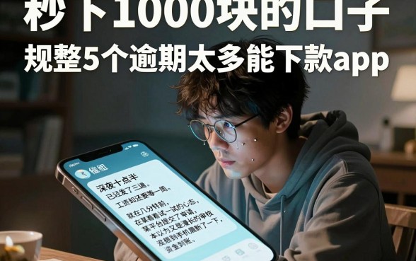 秒下1000块的口子,规整5个逾期太多能下款app