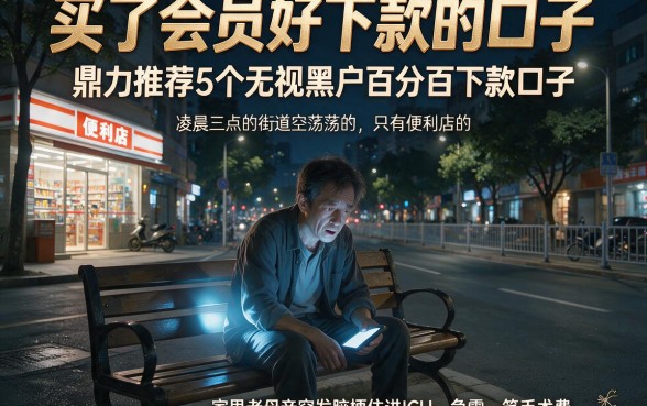 买了会员好下款的口子,鼎力推荐5个无视黑户百分百下款口子