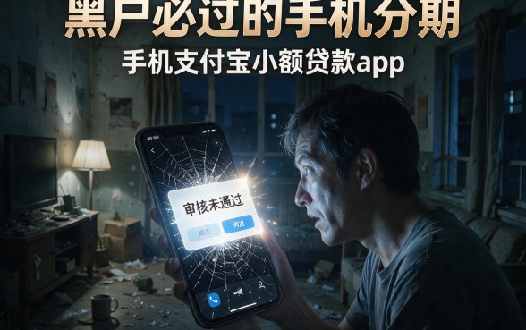 黑户必过的手机分期,理出五个手机支付宝小额贷款的app