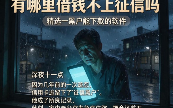 有哪里借钱不上征信吗,精选五个黑户能下款的软件