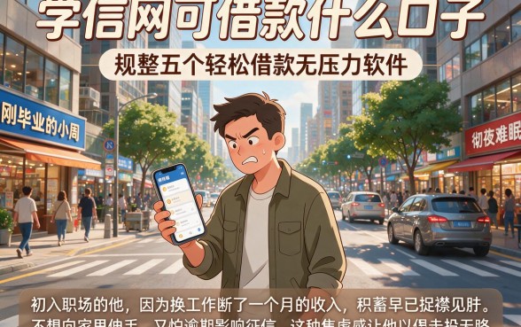 学信网可借款什么口子,规整五个轻松借款无压力软件