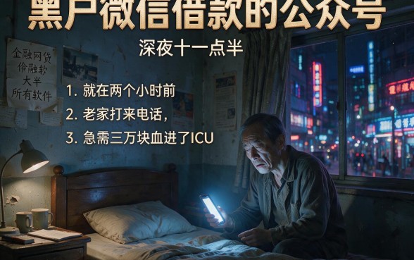 黑户微信借款的公众号，归纳5个黑户急需三万秒到的的软件