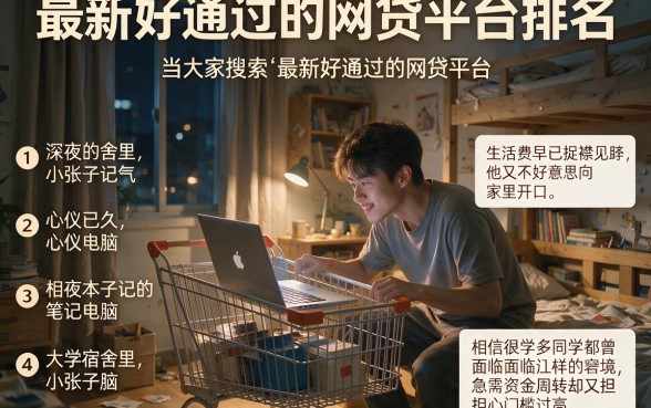 最新好通过的网贷平台排名，详尽说明五个大学生可以使用的平台