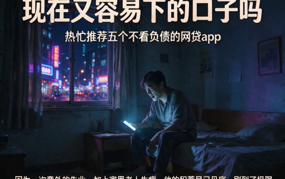 现在又容易下的口子吗,热忱推荐五个不看负债的网贷app