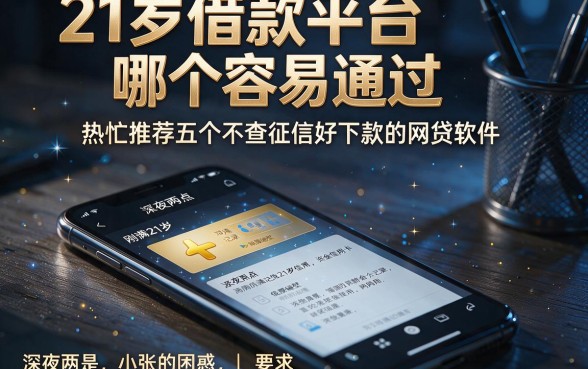 21岁借款平台哪个容易通过,热忱推荐五个不查征信好下款的网贷软件