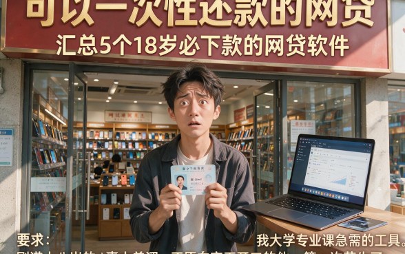 可以一次性还款的网贷,汇总5个18岁必下款的网贷软件