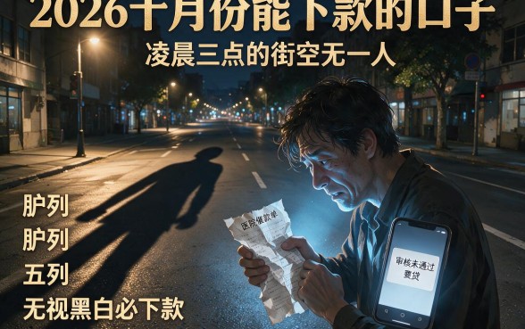 2026十月份能下款的口子,胪列五个无视黑白必下款的网贷app