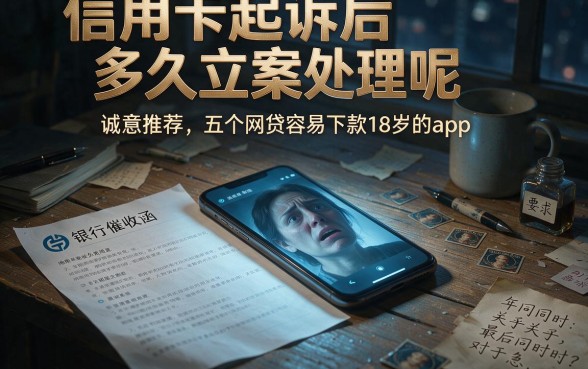 信用卡起诉后多久立案处理呢，诚意推荐五个网贷容易下款18岁的app