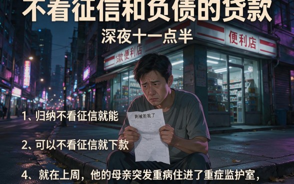 不看征信和负债的贷款,归纳五个可以不看征信就能下款的软件