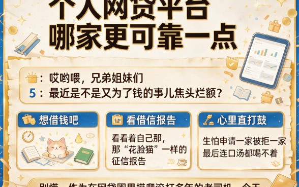 个人网贷平台哪家更可靠一点,规整5个小额贷款不查征信的软件