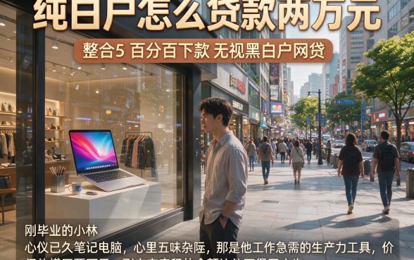 纯白户怎么贷款两万元,整合5个百分百下款无视黑白户网贷