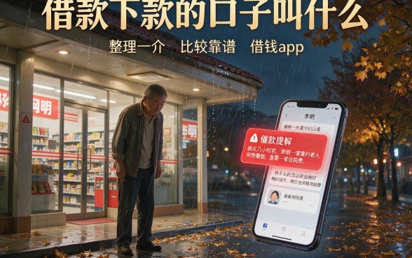 借款下款的口子叫什么,整理五个比较靠谱的借钱app