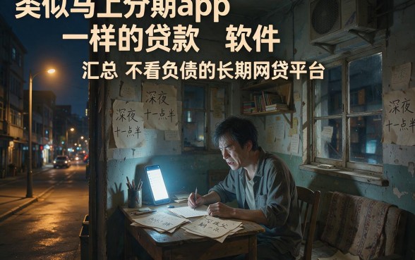 类似马上分期app一样的贷款软件，汇总五个不看负债的长期网贷平台