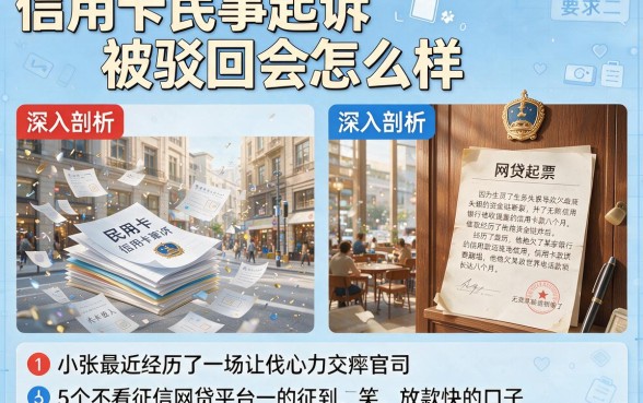 信用卡民事起诉被驳回会怎么样,深入剖析5个不看征信网贷平台放款快的口子