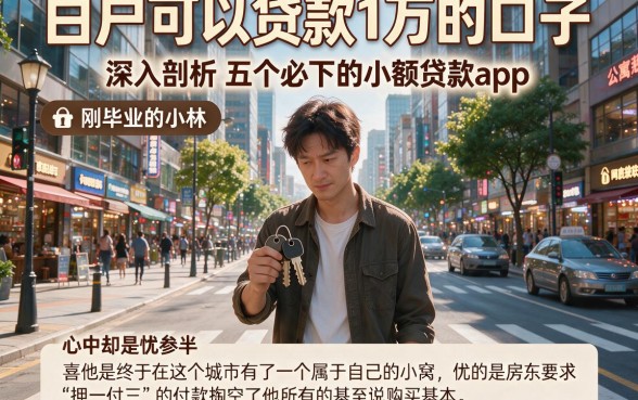 白户可以贷款1万的口子，深入剖析五个必下的小额贷款app