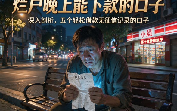 烂户晚上能下款的口子,深入剖析五个轻松借款无征信记录的口子