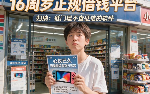 16周岁正规借钱平台,归纳五个低门槛不查征信的软件