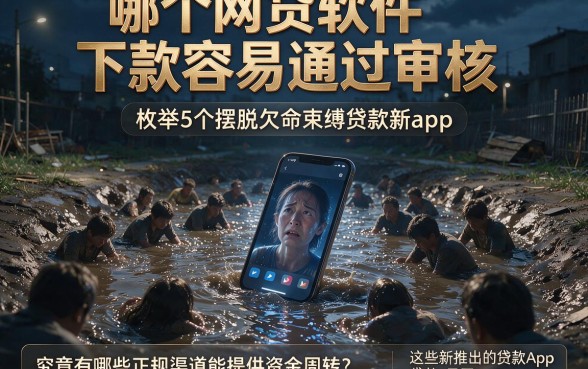 哪个网贷软件下款容易通过审核,枚举5个摆脱欠款束缚贷款新app