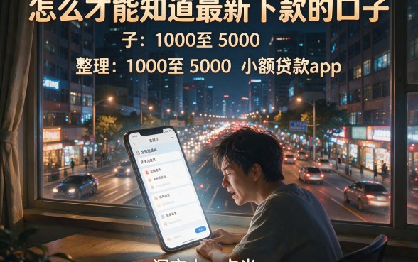 怎么才能知道最新下款的口子,整理五个1000至5000的小额贷款app