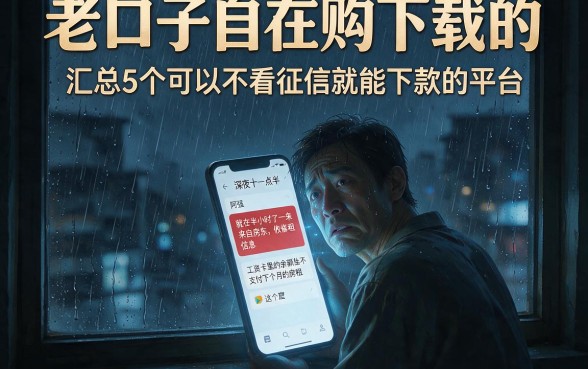 老口子自在购下载的,汇总5个可以不看征信就能下款的平台
