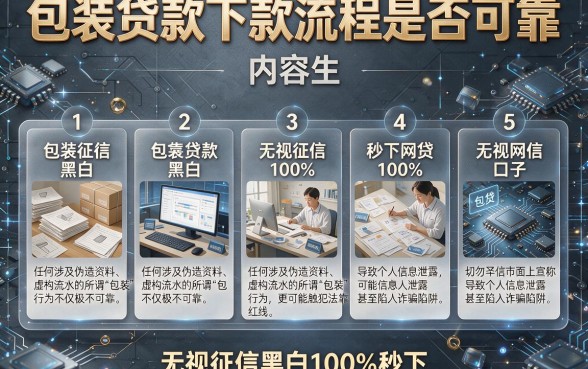包装贷款下款流程是否可靠，细致阐述五个无视征信黑白100%秒下网贷口子