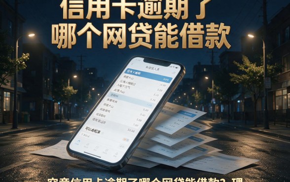 信用卡逾期了哪个网贷能借款,理出5个失信人员可以借钱的网贷软件
