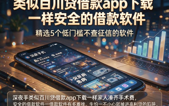 类似百川贷借款app下载一样安全的借款软件,精选5个低门槛不查征信的软件