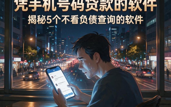 凭手机号码贷款的软件,揭秘5个不看负债查询的软件