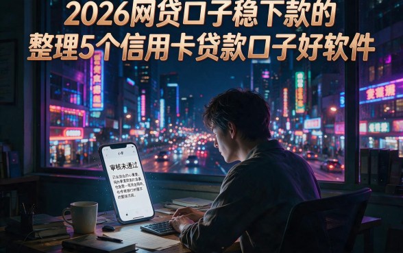 2026网贷口子稳下款的,整理5个信用卡贷款口子好软件