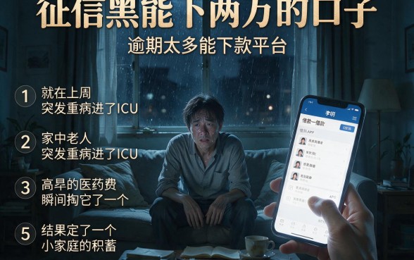 征信黑能下两万的口子,条列5个逾期太多能下款平台