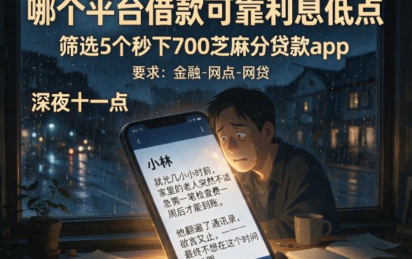 哪个平台借款可靠利息低点,筛选5个秒下700芝麻分贷款app