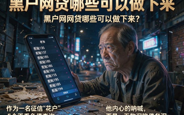 黑户网贷哪些可以做下来，详细阐述5个不看负债查询的软件