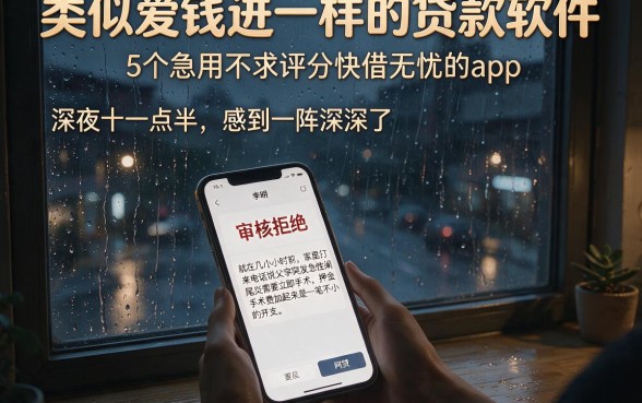 类似爱钱进一样的贷款软件,细致阐述5个急用不求评分快借无忧的app