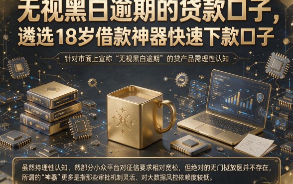 无视黑白逾期的贷款口子,遴选五个18岁借款神器快速下款口子