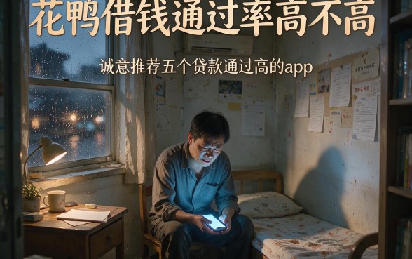 花鸭借钱通过率高不高,诚意推荐五个贷款通过高的app