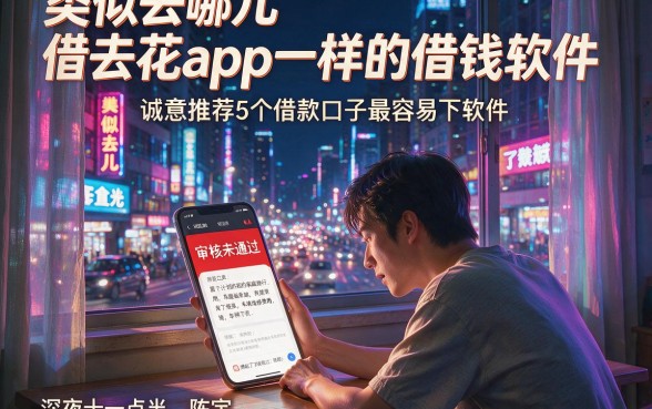 类似去哪儿借去花app一样的借钱软件,诚意推荐5个借款口子最容易下软件