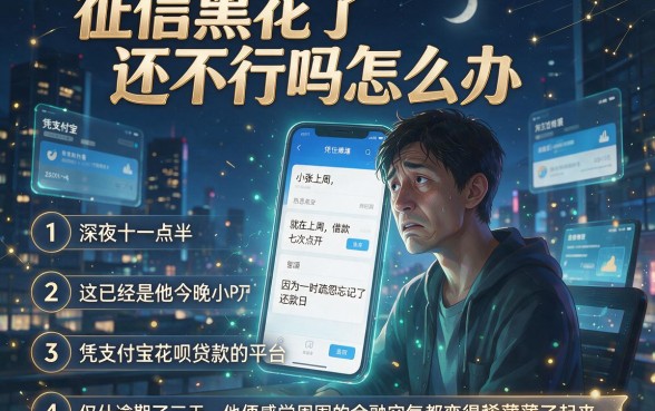 征信黑花了还不行吗怎么办,深入剖析五个凭支付宝花呗贷款的平台