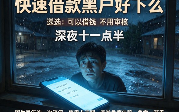 快速借款黑户好下么,遴选5个可以借钱不用审核的app