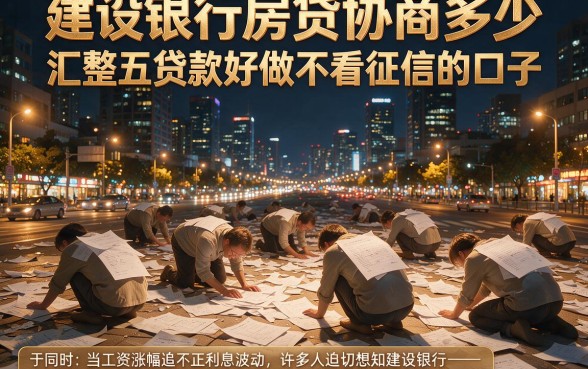 建设银行房贷协商多少,汇整五个贷款好做不看征信的口子