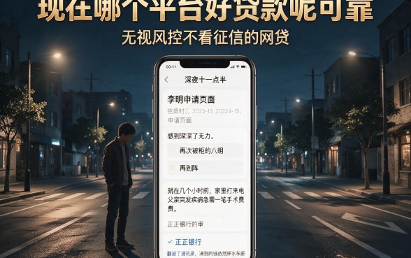 现在哪个平台好贷款呢可靠,细致阐述五个无视风控不看征信的网贷