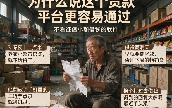 为什么说这个货款平台更容易通过,枚举五个不看征信小额借钱的软件