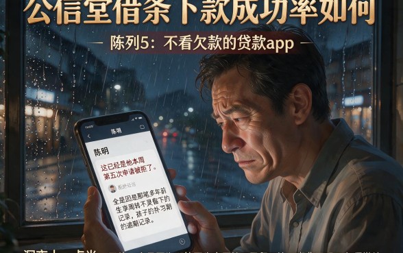 公信堂借条下款成功率如何，陈列5个不看欠款的贷款app