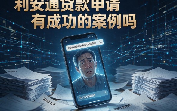 利安通贷款申请有成功的案例吗,汇整五个逾期太多能下款软件
