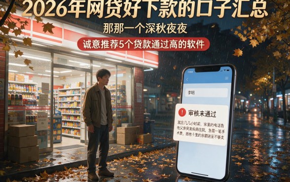 2026年网贷好下款的口子汇总，诚意推荐5个贷款通过高的软件