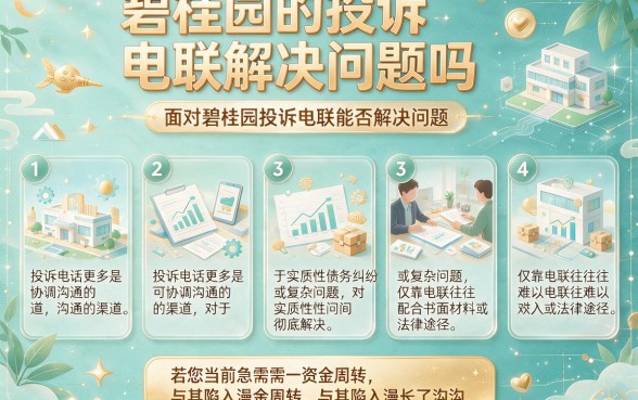 碧桂园的投诉电联解决问题吗,细致阐述五个闪电审批的app