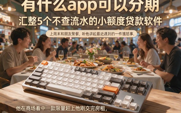 有什么app可以分期,汇整5个不查流水的小额度贷款软件