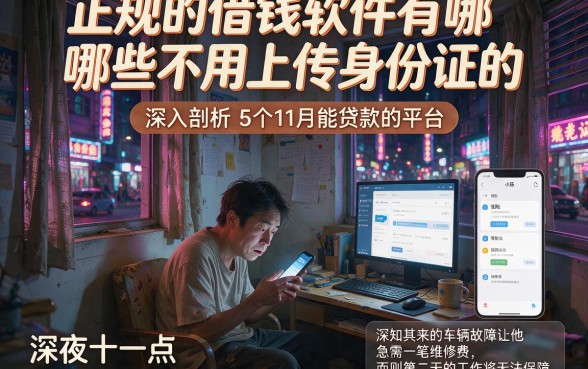 正规的借钱软件有哪些不用上传身份证的,深入剖析5个11月能贷款的平台