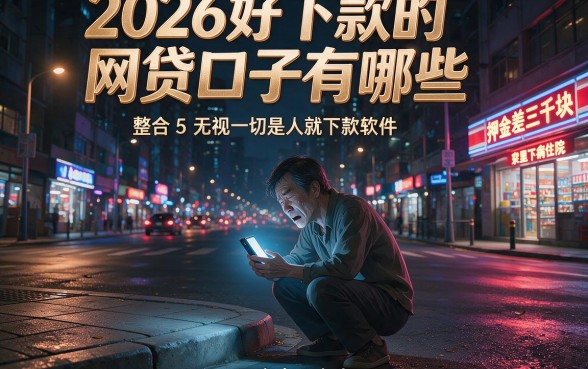 2026好下款的网贷口子有哪些,整合5个无视一切是人就下款软件