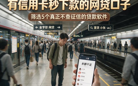 有信用卡秒下款的网贷口子,筛选5个真正不查征信的贷款软件