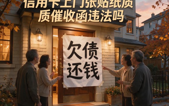 信用卡上门张贴纸质催收函违法吗,枚举5个APP容易借款1万块的软件